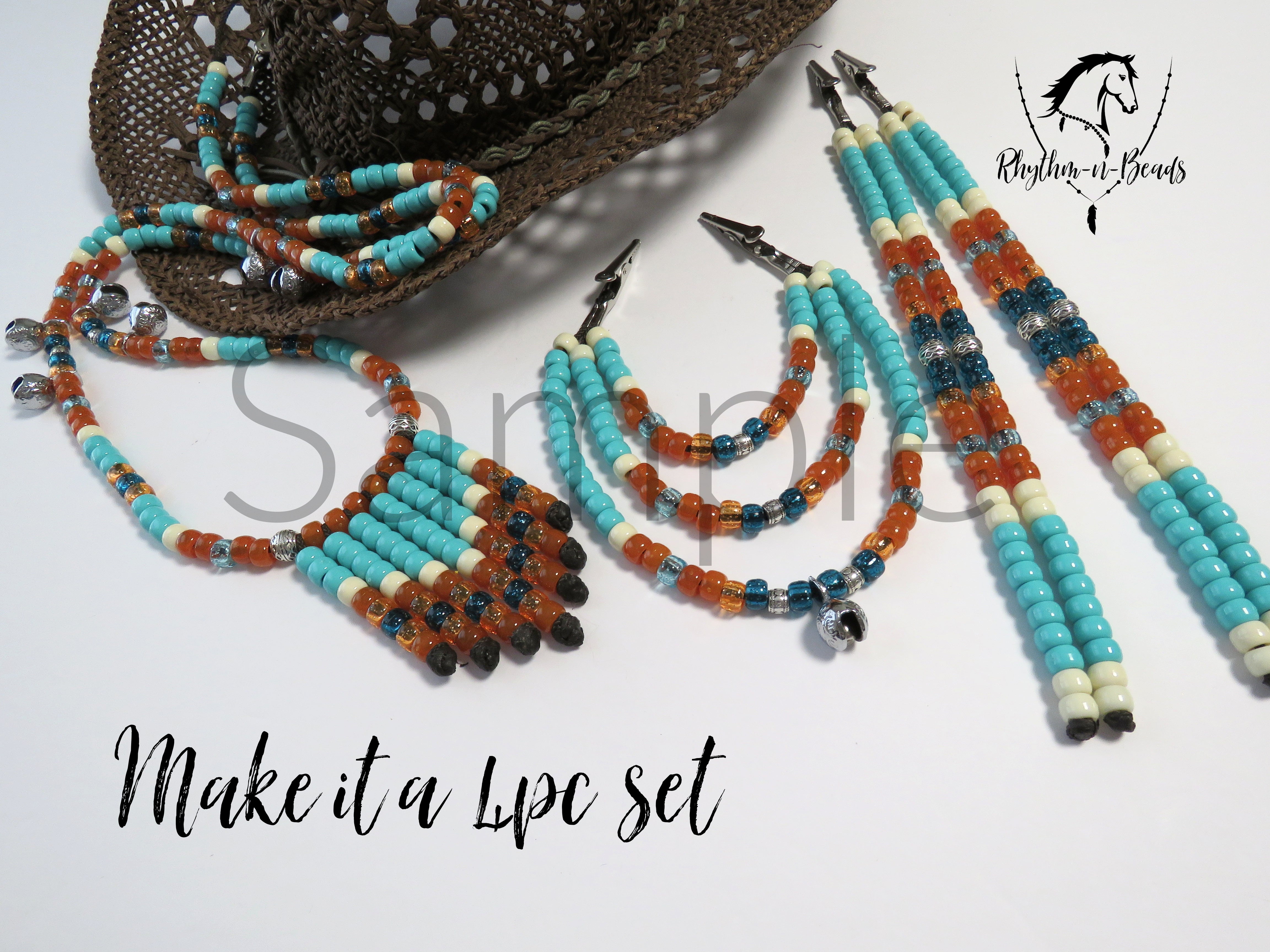 OCEAN SUNSET Rhythm Bead Necklace