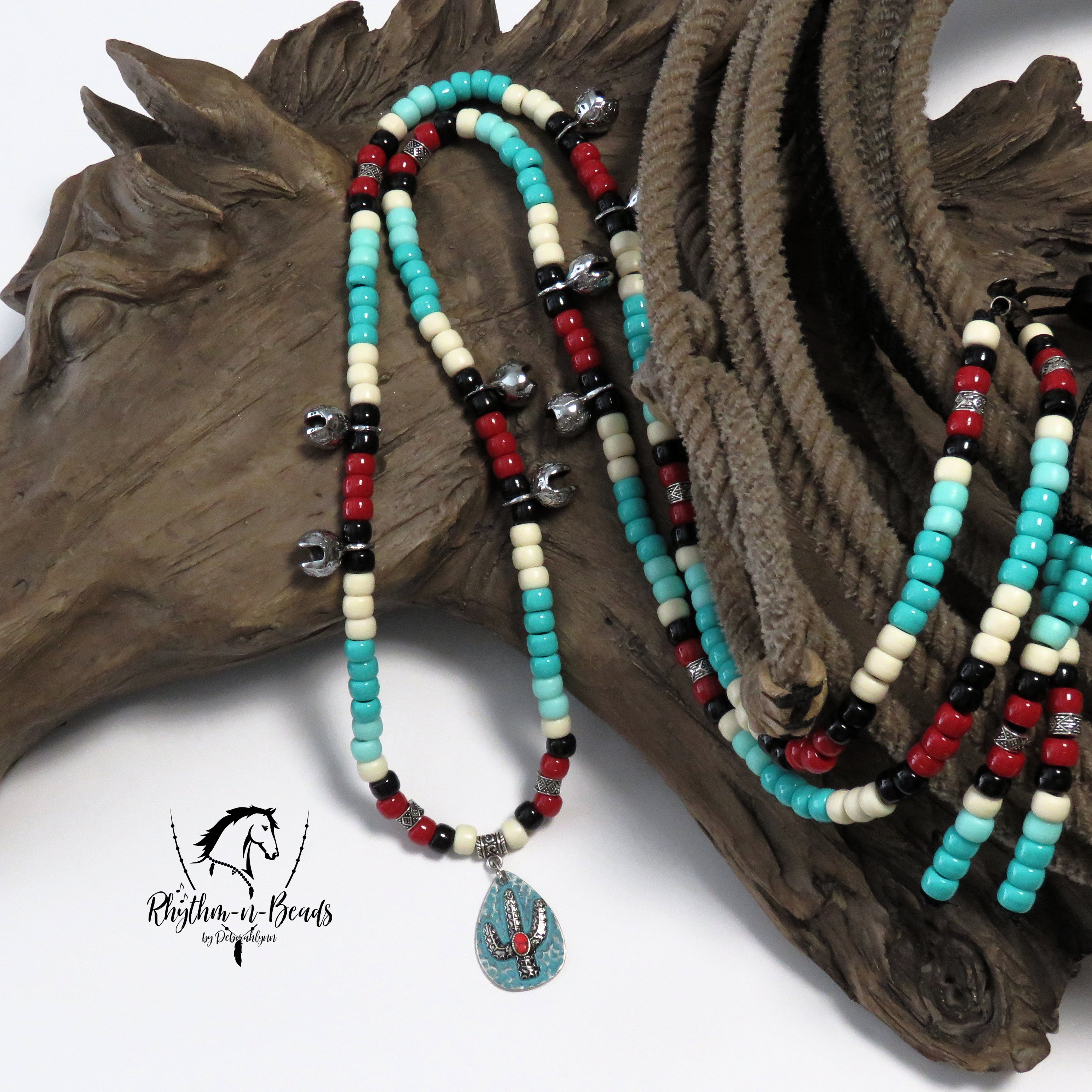 SKY & SEA Rhythm Bead Necklace