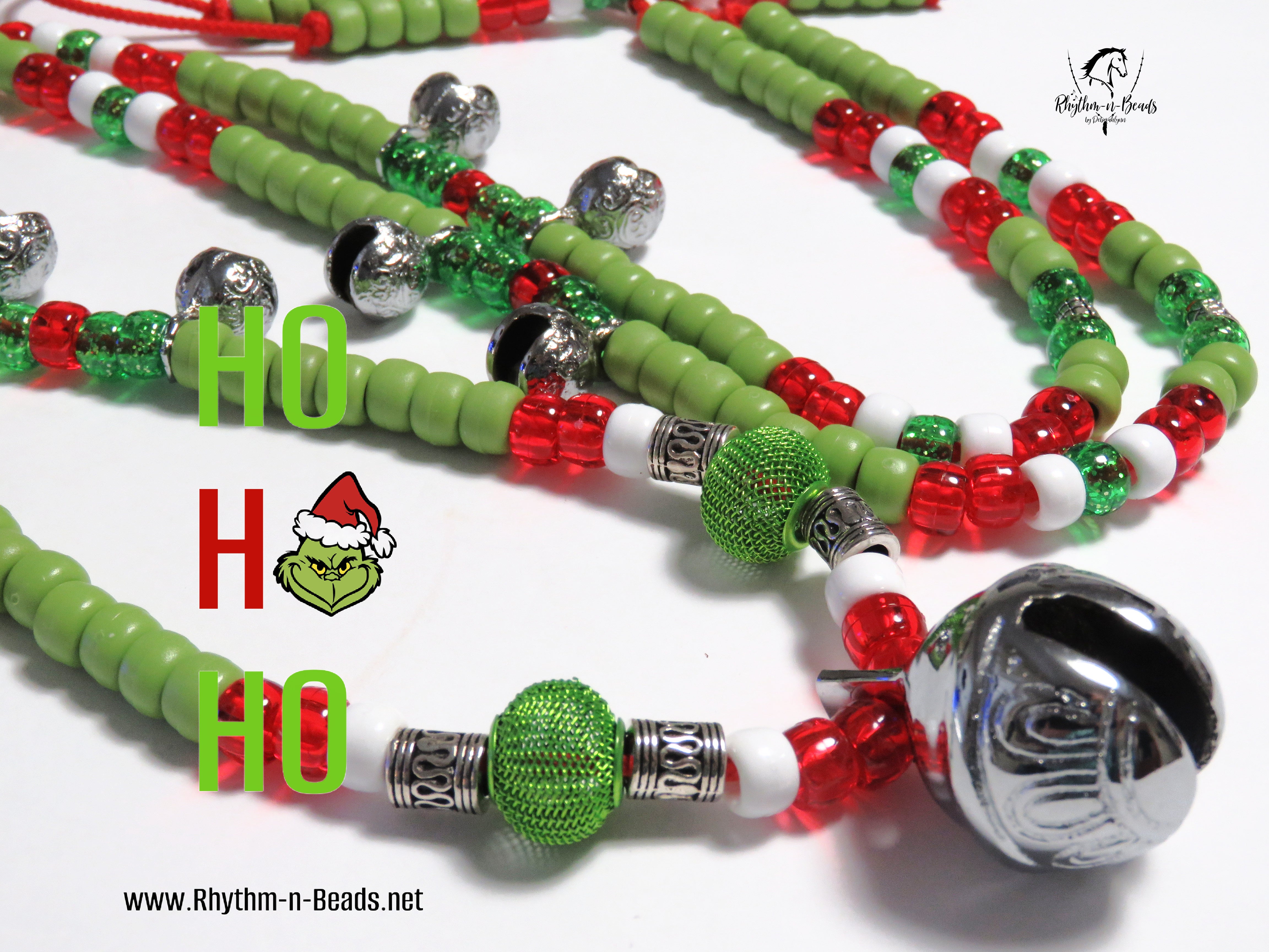 GRI-NGLE BELLS Christmas Rhythm Bead Necklace 2023 limited edition