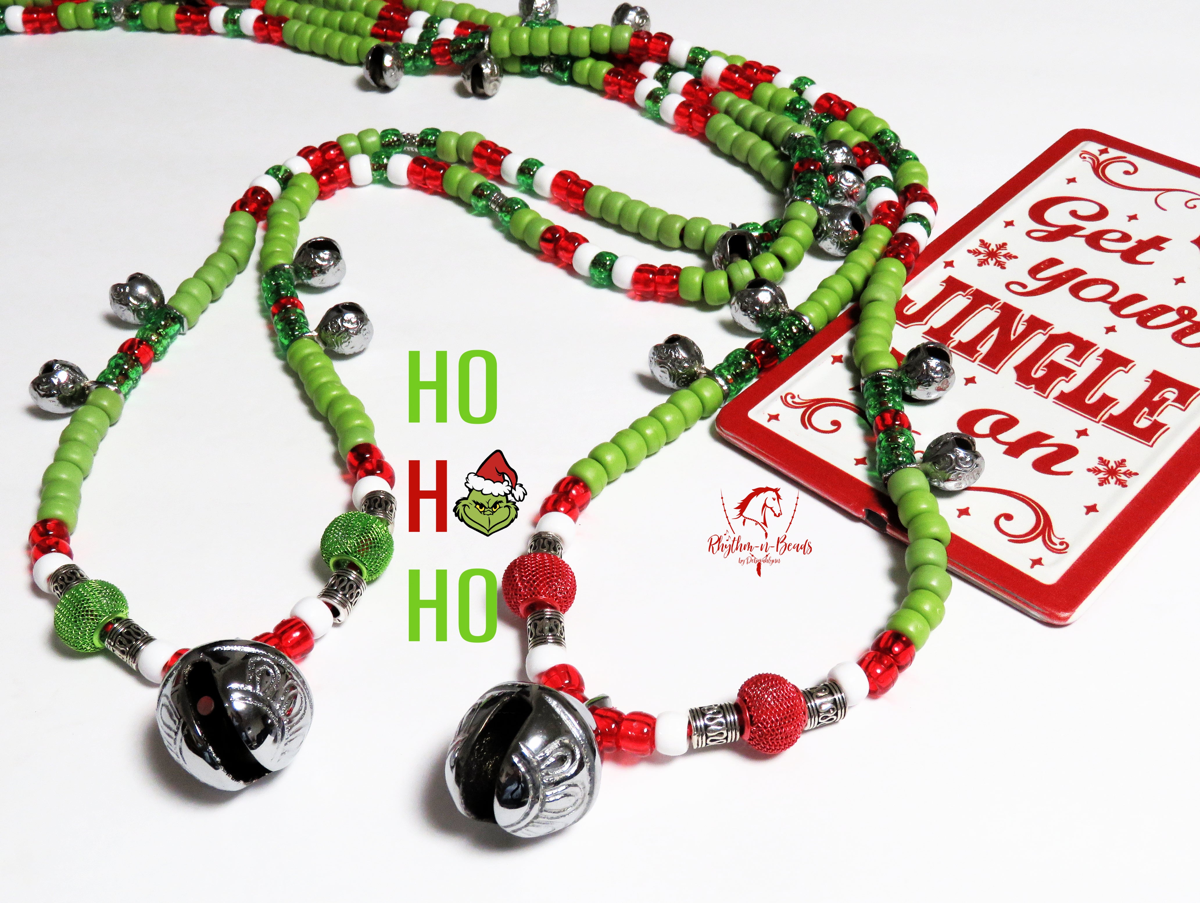 GRI-NGLE BELLS Christmas Rhythm Bead Necklace 2023 limited edition