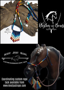 OCEAN SUNSET Rhythm Bead Necklace