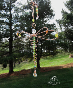 DRAGONFLY 'Wired Wings' Suncatcher