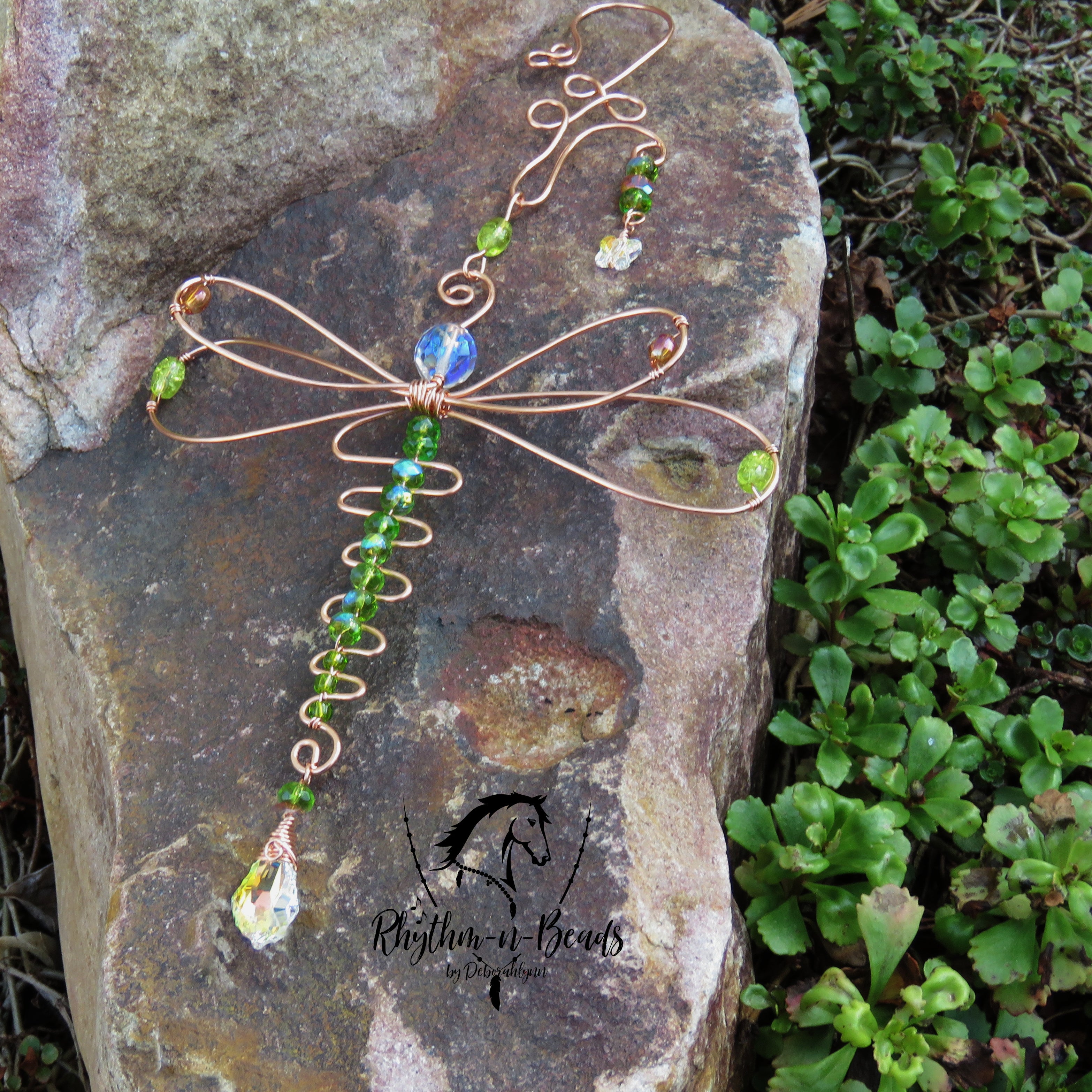 DRAGONFLY 'Wired Wings' Suncatcher