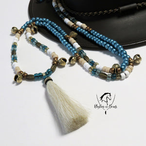 BLUE BAYOU Rhythm Bead Necklace