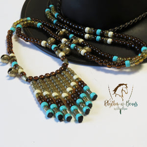 CLEOPATRA Rhythm Bead Necklace