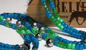 BLUE-TIFUL Rhythm Bead Necklace