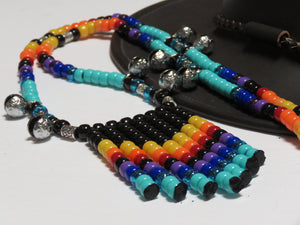 FIRE & ICE Rhythm Bead Necklace