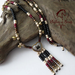 TRUE HEART Rhythm Bead Necklace