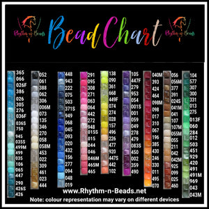 CUSTOM LAVISH STYLE Rhythm Bead Necklace - Pick your Bead Colours & Pendant