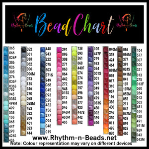 CUSTOM LAVISH STYLE Rhythm Bead Necklace - Pick your Bead Colours & Pendant