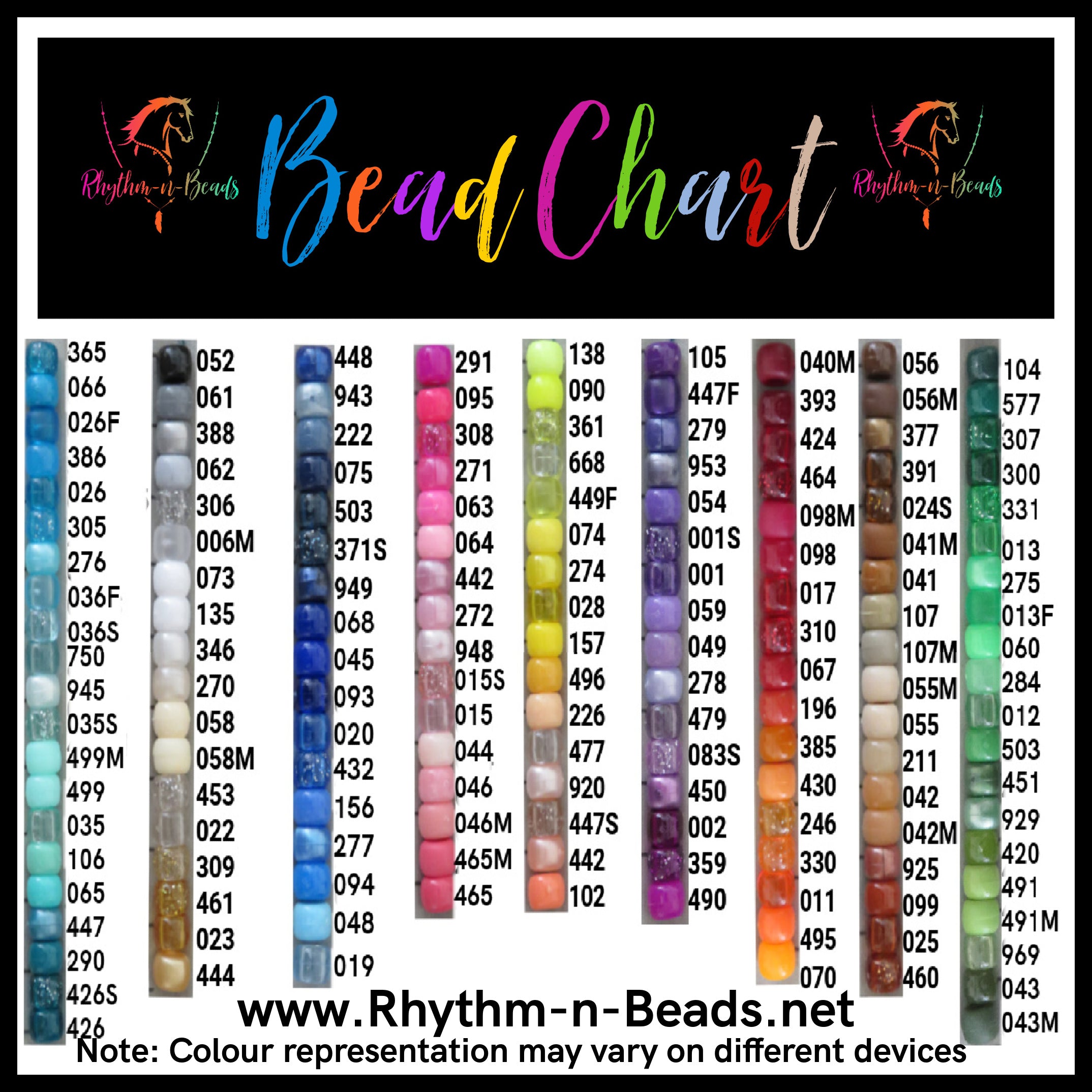 CUSTOM  Mane Beads w/Bells- Pick your colours