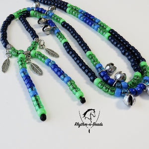 PARTNER IN LIME Rhythm Bead Necklace