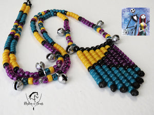 NIGHTMARE BEFORE CHRISTMAS Rhythm Bead Necklace