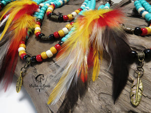 MANE BEADS 'Mane Mantle' POCHAHONTAS Design