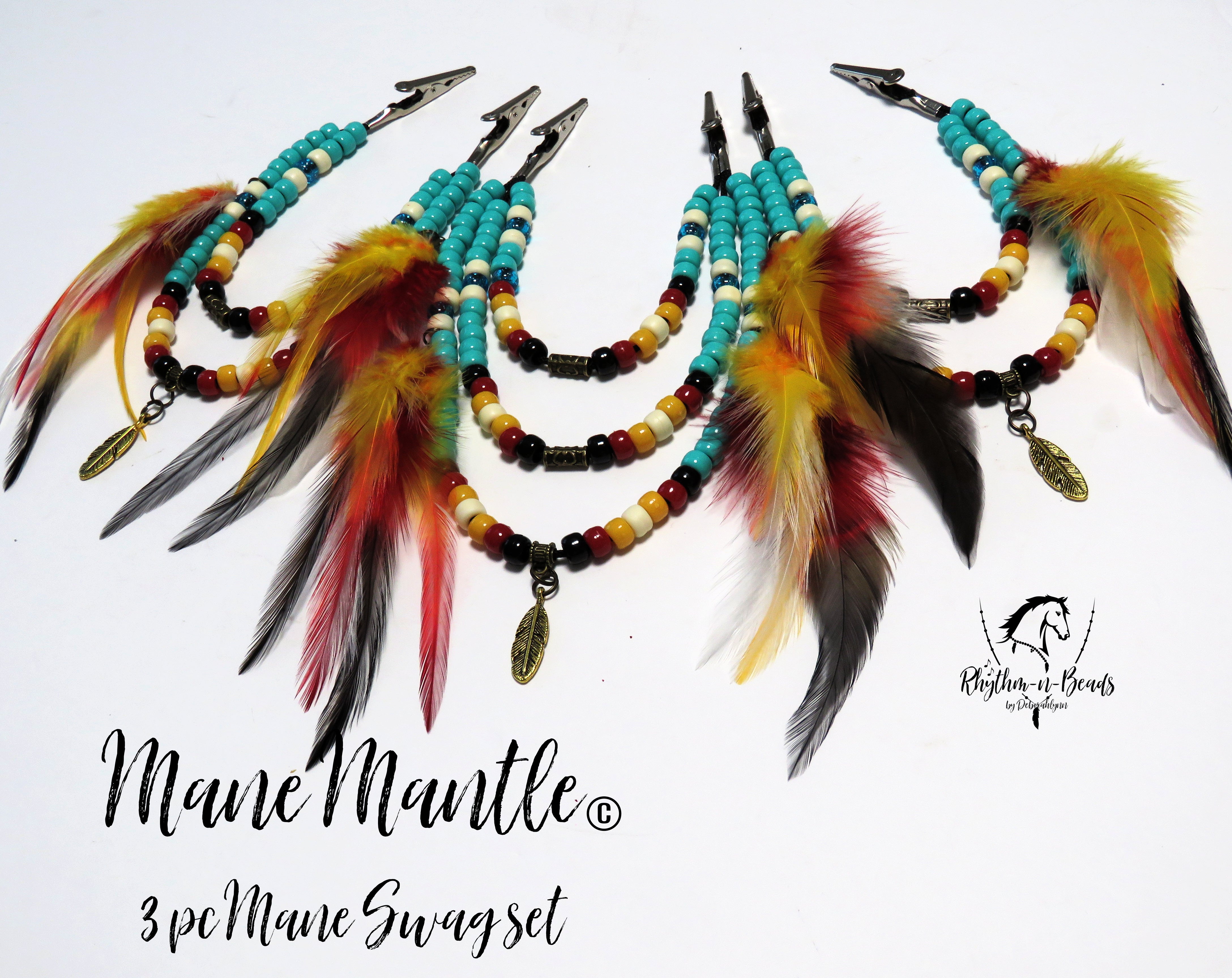 MANE BEADS 'Mane Mantle' POCHAHONTAS Design