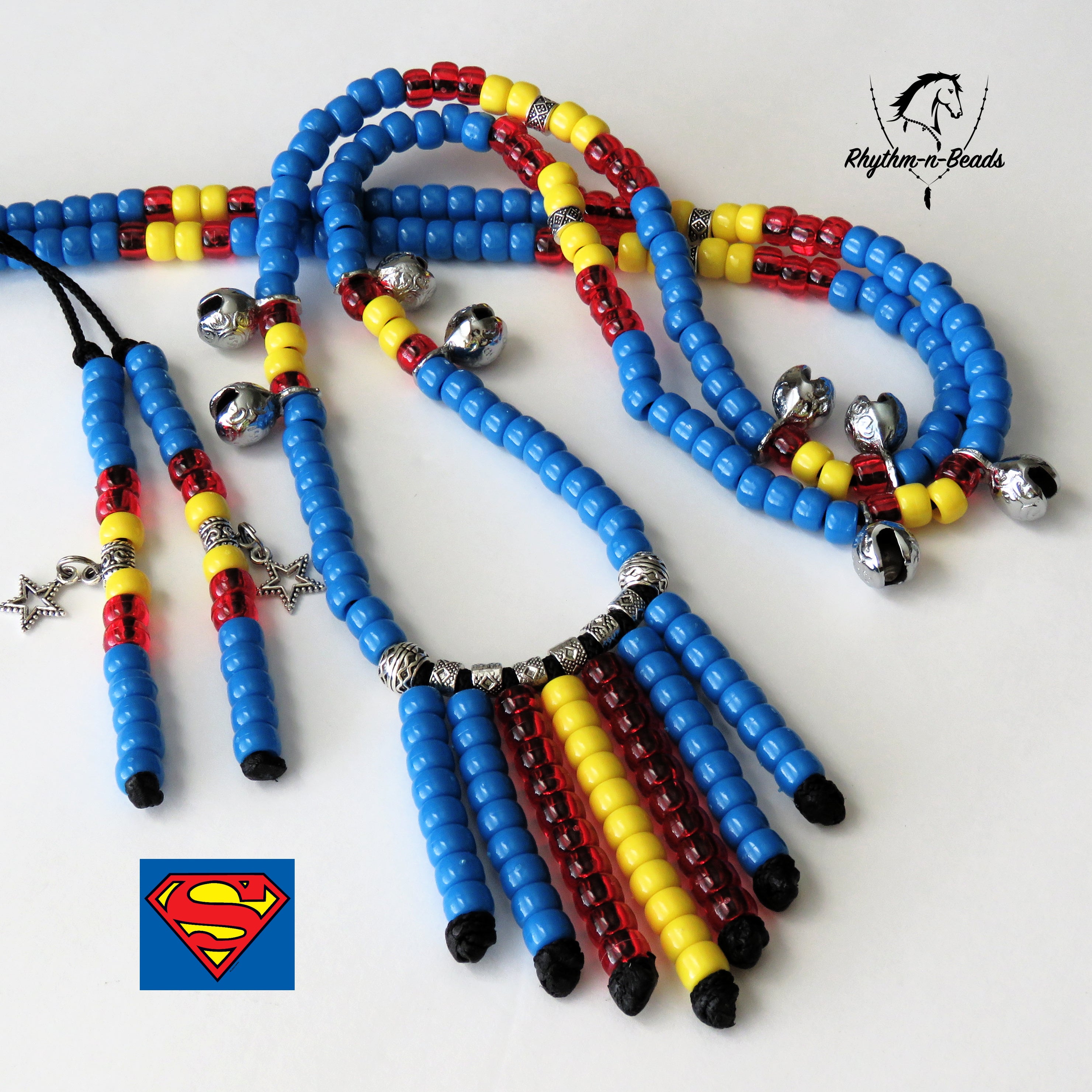 SUPERMAN Rhythm Bead Necklace