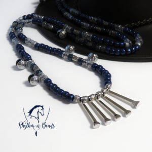 MIDNIGHT MAGIC Rhythm Bead Necklace