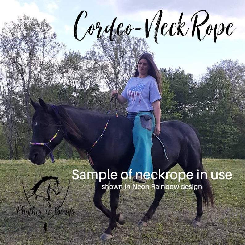 2 in 1 Cadence Cordeo© Neck Rope- Custom Colours