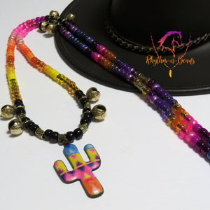 DESERT SUNRISE Rhythm Bead Necklace