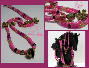 GET YOUR PINK ON Rhythm Bead Necklace