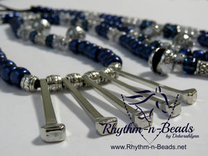 Rhythm Beads for horses, MIDNIGHT MAGIC , Horse tack, Bear Bells,Horse Necklace, Speed Beads, Natural Horsemanship, Horse Bells