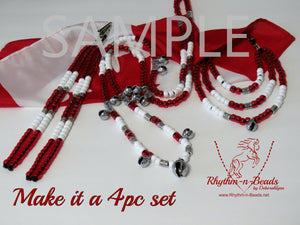 Rhythm Beads, TRUE NORTH Strong & Free, Canada Day, Parade tack for horses, National Day of Canada, Trail Riding, Horse bells,
