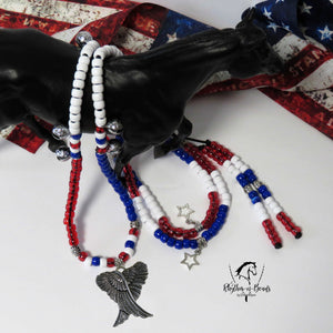 LADY LIBERTY Rhythm Bead Necklace