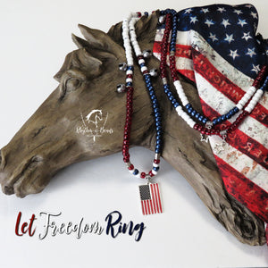 LET FREEDOM RING Rhythm Bead Necklace