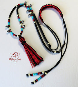 2 in 1 Cadence Cordeo© Neck Rope-Rhythm Bead Necklace - ZUNI