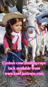 Battat-American Girl-Paradise Model Horse Rhythm Beads-custom colours
